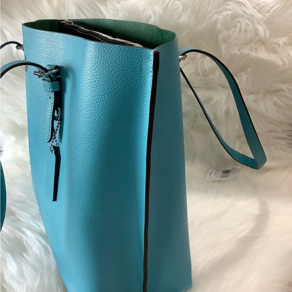 NWT! 🦋 COACH LEATHER MOLLIE TOTE - Picture 5 of 16